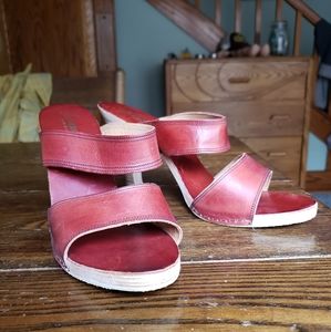 Carber made in Italy leather heels